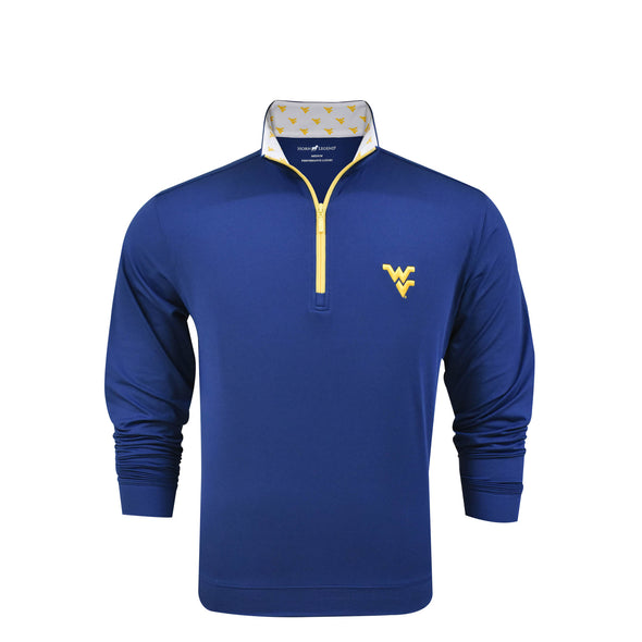 WVU Mens Quarter Zip