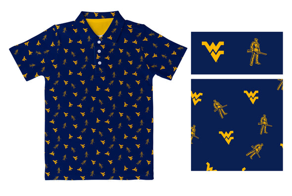 WVU Repeat Toddler Polo