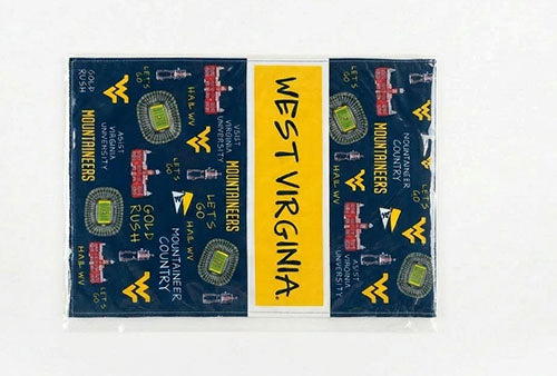 WVU Icon Garden Flag