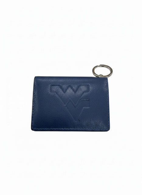 WVU Snap Keychain ID Holder