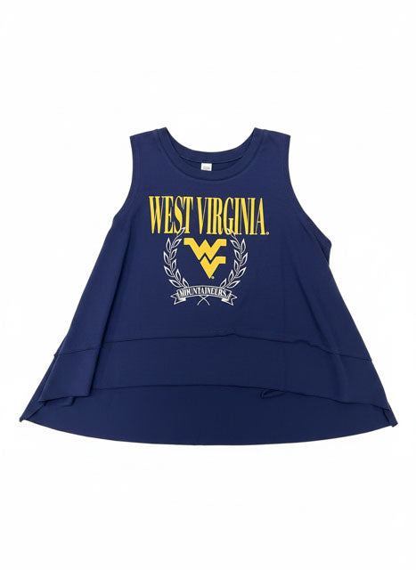WVU Womens Flowy Tank Top