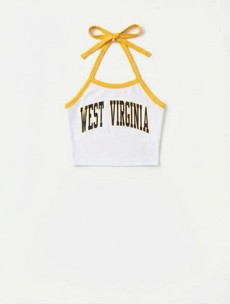 WVU Halter Top