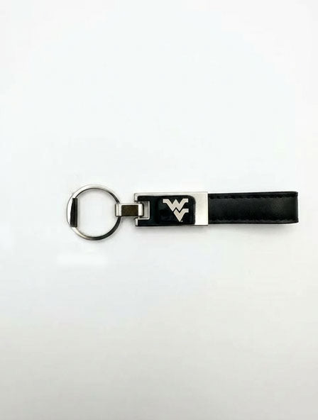 WVU Strap Keychain