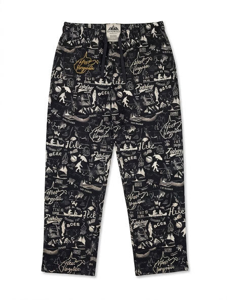 WVU Chalk PJ Pants