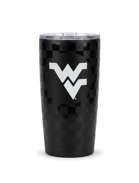 WVU Checkerboard Tumbler