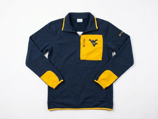 WVU Mens Hike Half Zip