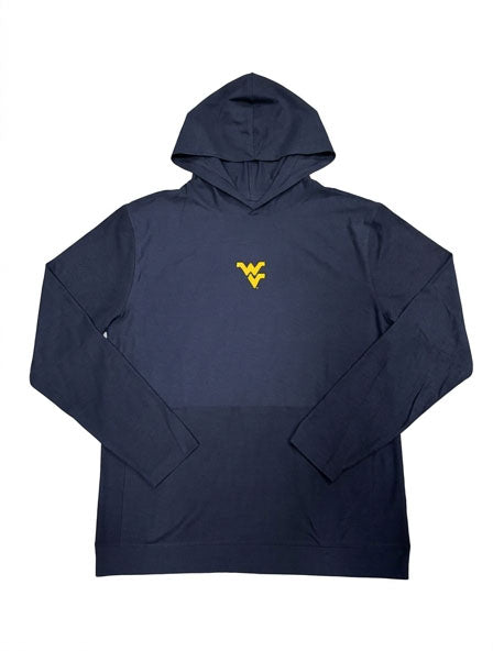 WVU Stratauss Hooded Long Sleeve Tee