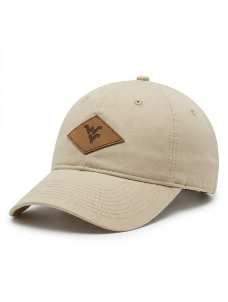 WVU Mens Khaki Dad Hat
