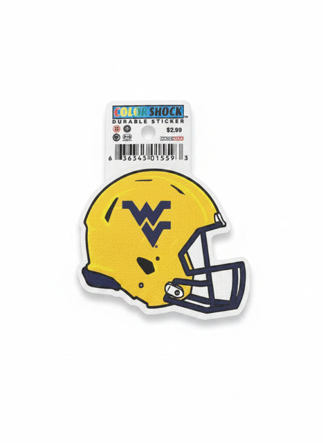 WVU Durable Sticker