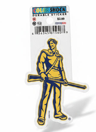 WVU Durable Sticker