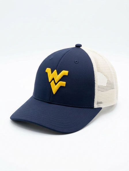 WVU Mens Trucker Snap Back