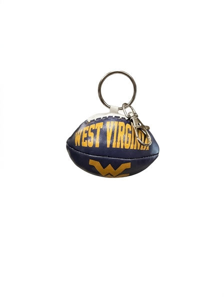 WVU Football Keychain