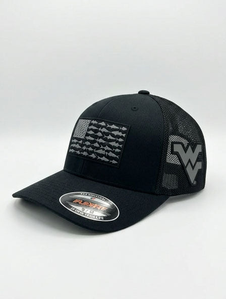 WVU Fish Flag Hat