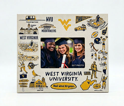 WVU Spirit Photo Frame