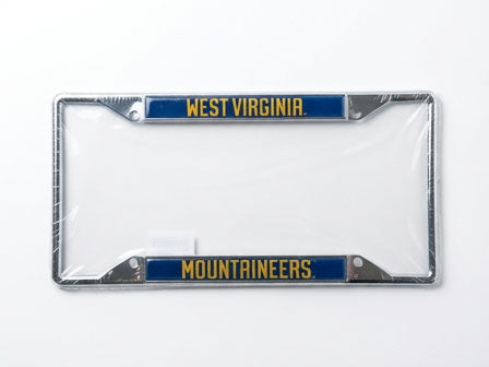 WVU License Plate Frame