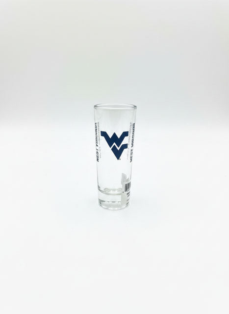 WVU Double Shot Glass