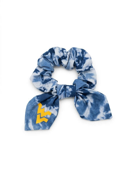 WVU Tie Dye Scrunchie