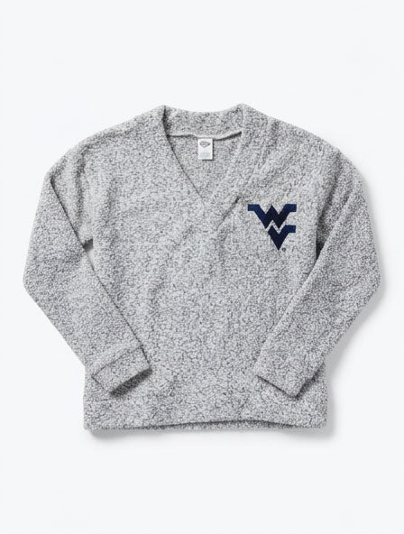 WVU Womens Hoop Long Sleeve Top