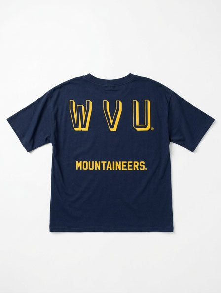 WVU Womens Oversized Football Tee