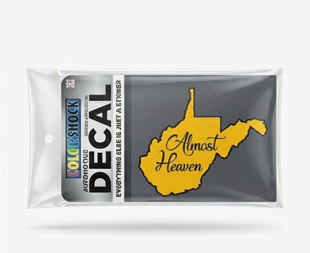 WVU Almost Heaven Decal