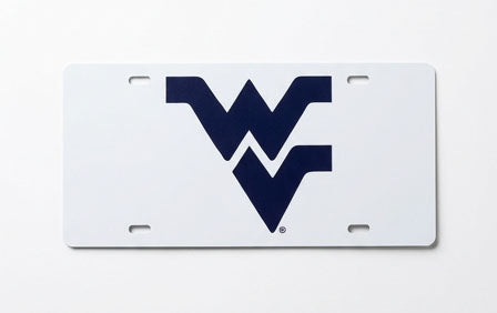 WVU License Plate