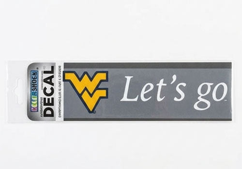 WVU Lets Go Decal