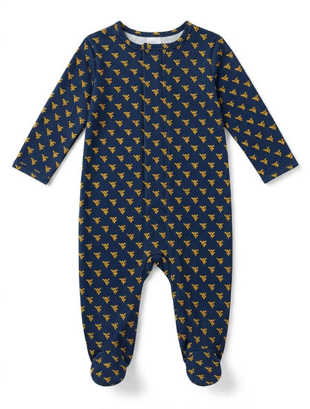 WVU Infant Magnetic Closure Sleeper