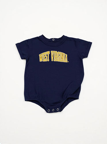 WVU Infant Bubble Romper
