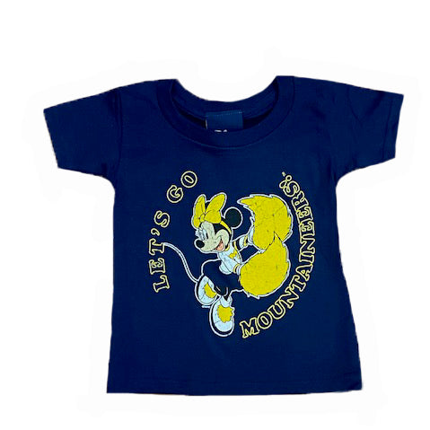WVU Toddler Minnie Mouse Tee