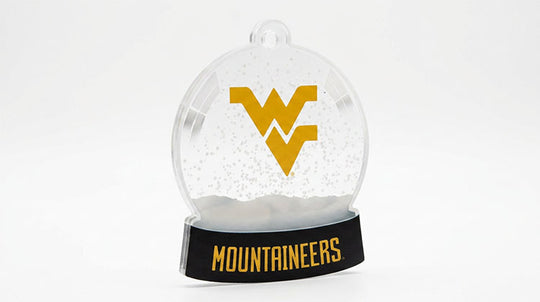WVU Christmas Tree Ornament