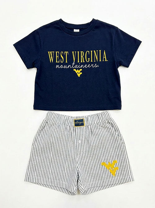 WVU Copland Short and Top Set