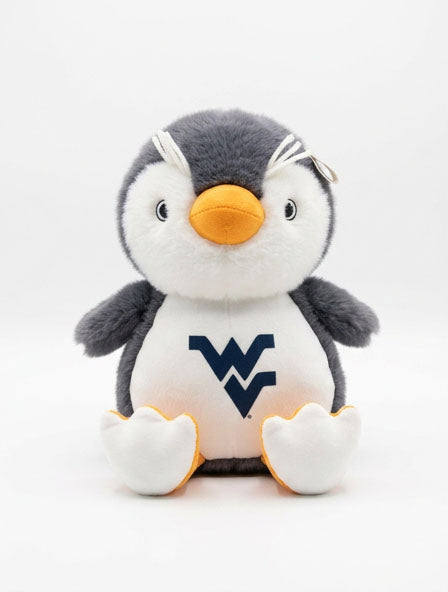 WVU Stuffed Penguin