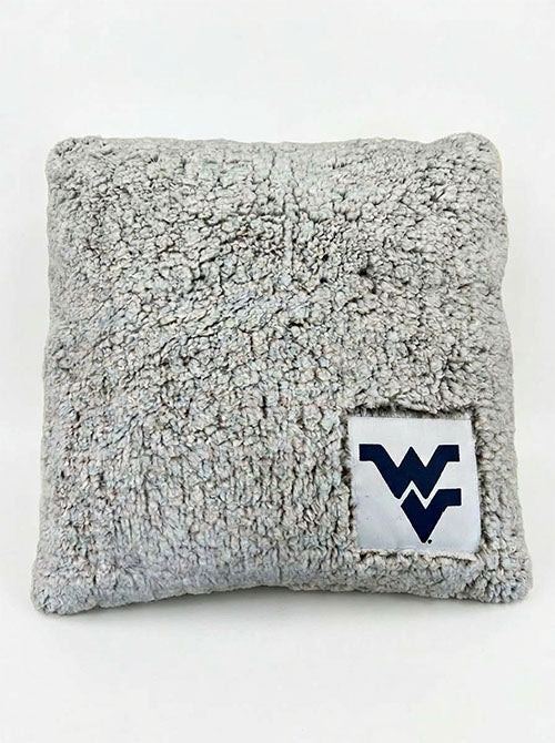 WVU Frosty Fleece Pillow