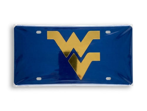 WVU License Plate