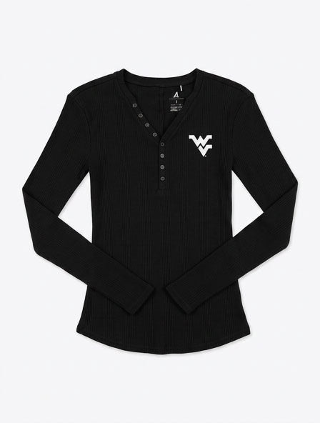 WVU Womens Shelter Long Sleeve Shirt