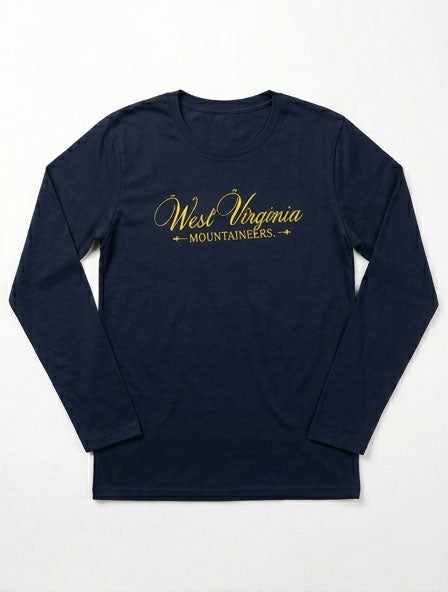 WVU Social Skills Long Sleeve Tee