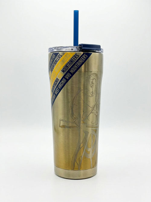 WVU Straw Tumbler