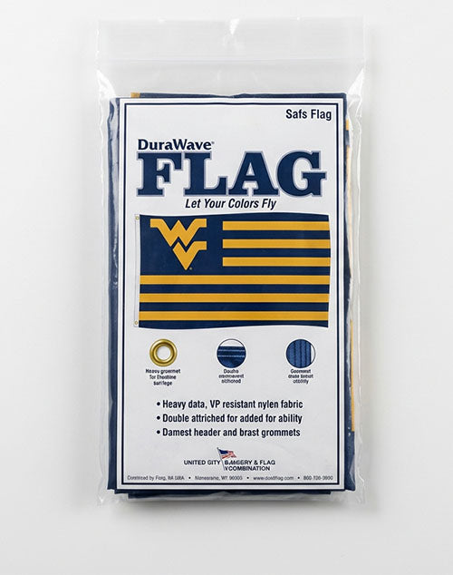WVU Striped Flag