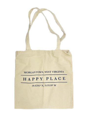 WVU Happy Place Tote