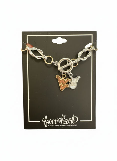 WVU Isabel Bracelet