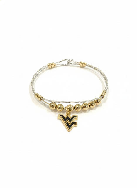 WVU Isabel Renee Bracelet