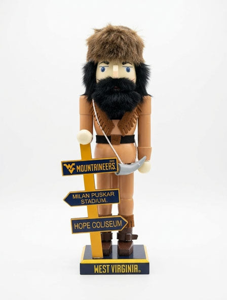 WVU Mascot Nut Cracker