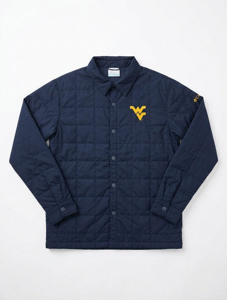 WVU Mens Quilted Jacket