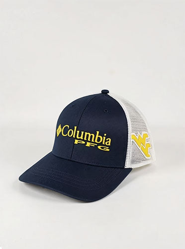 WVU Columbia Youth Hat