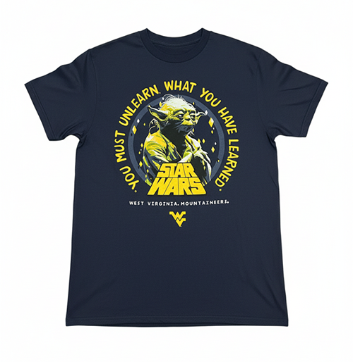 WVU Mens Star Wars Tee