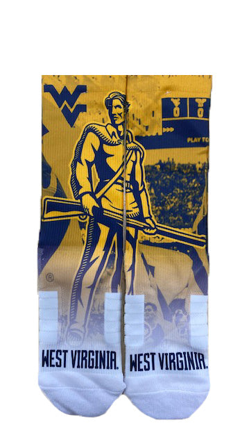 WVU Mountaineers Socks