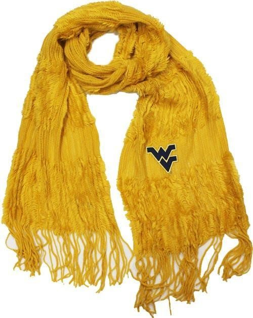 WVU Furry Scarf