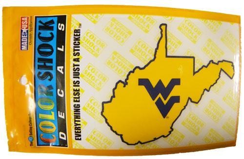 WVU State with WV Decal