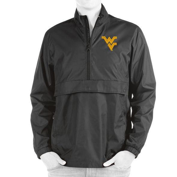 WVU Torrent Quarter Zip Wind Jacket