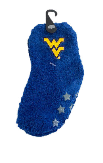 WVU Toddler Twinkle Toes Socks